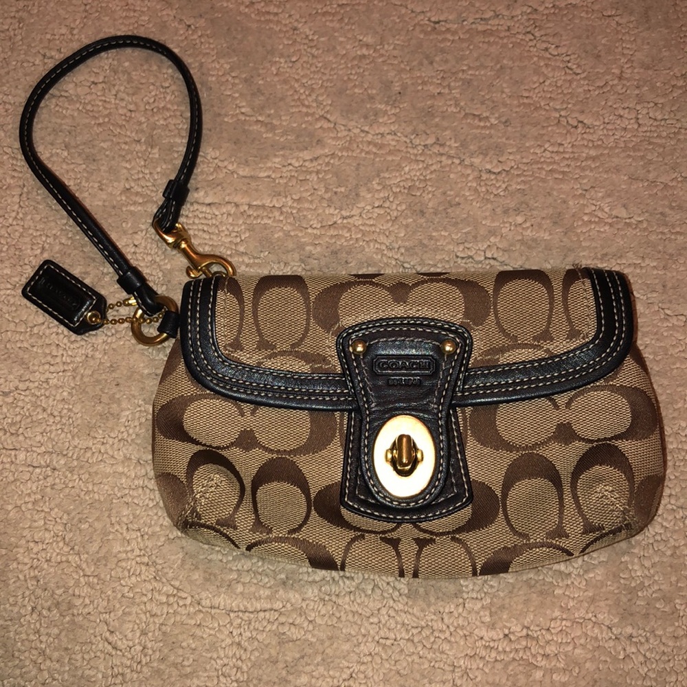 COACH wristlet